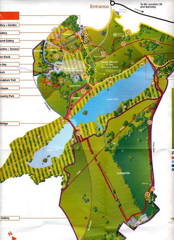 Bienvenue Anoi annuaire yorkshire sculpture park map Éclairer Ressource ...